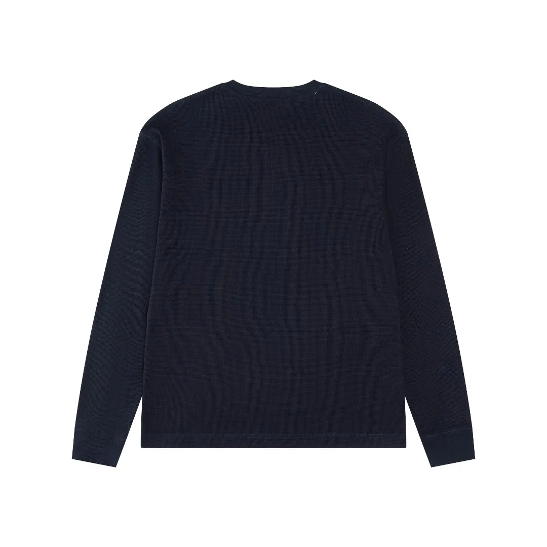 P196 #R79 Ralph Lauren/Ralph Lauren Waffle Henley Collar Open Button Sweater Exclusive Henry Collar Waffle Series Open Bust Sweater Exclusively customized with original grade waffle fabric, 100% cotton yarn imported machine-dyed weaving process, full texture, all collars, cuffs and hems are fixed and woven threads, full of high-quality quality, can be worn alone or matched, classic hot style Color Navy Blue Dark Gray Black White SIZE: S M L XL Shoulder width: 51.5/53/54.5/56 Bust: 108/112/116/120 Sleeve length: 60/61/62/63 Clothing length: 66.5/68/69.5/71